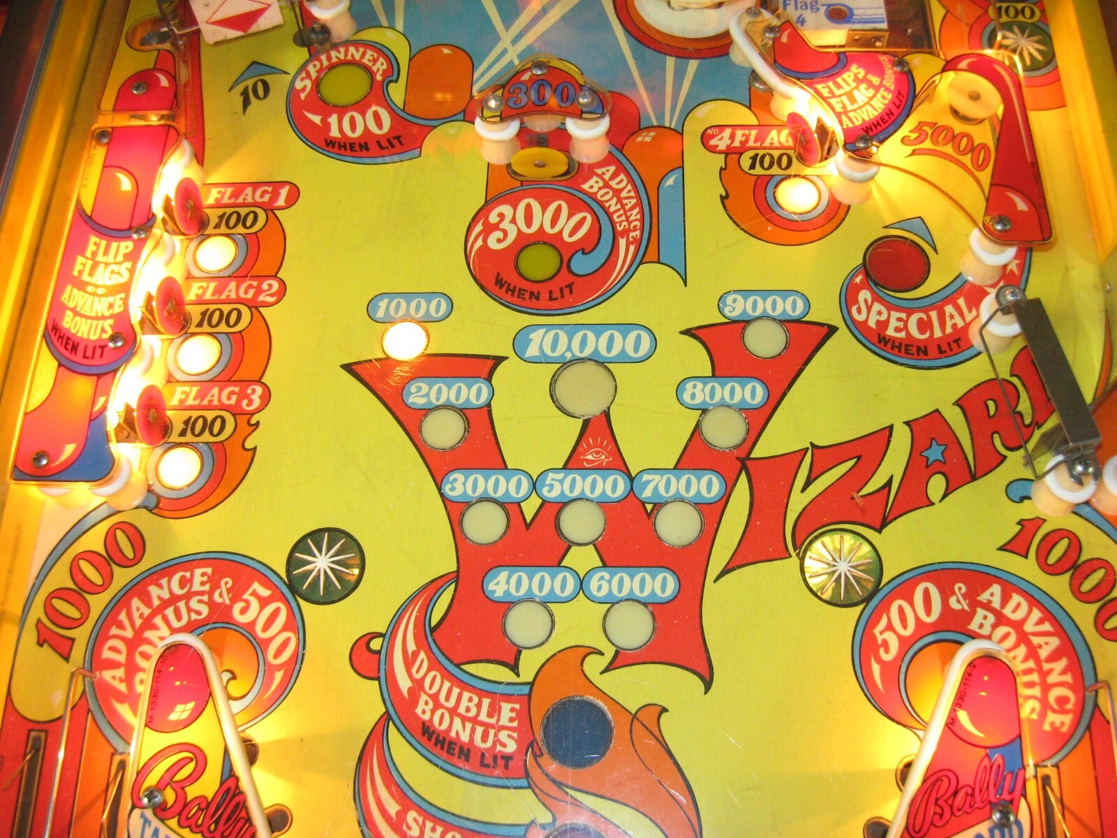 Wizard Pinball Machine - 1975