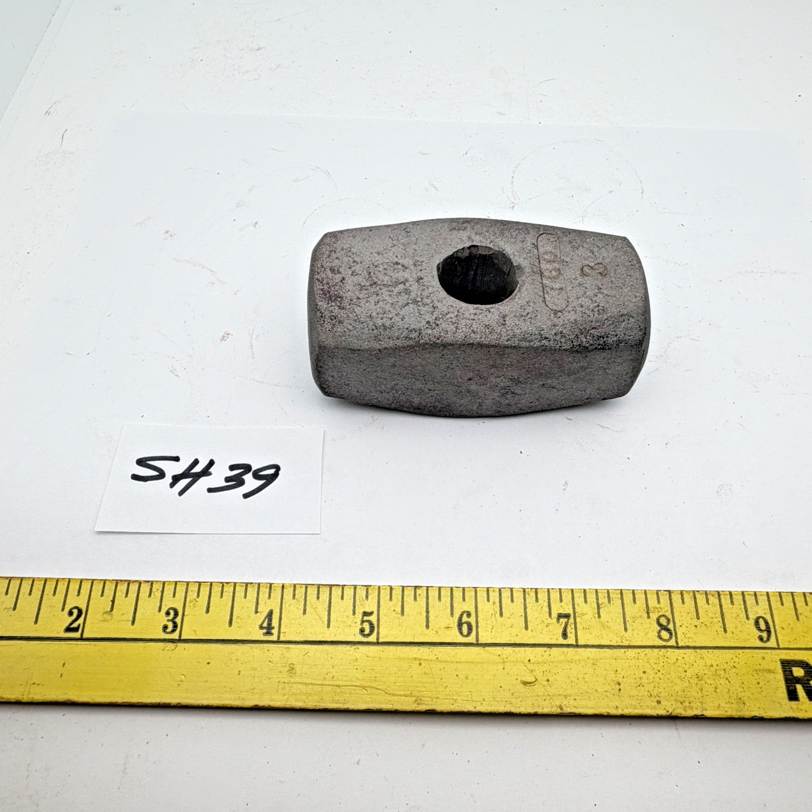 Vintage ATHA 780 #3 Drilling Sledge Hammer Head - 3 LB  - Iron Work Blacksmith