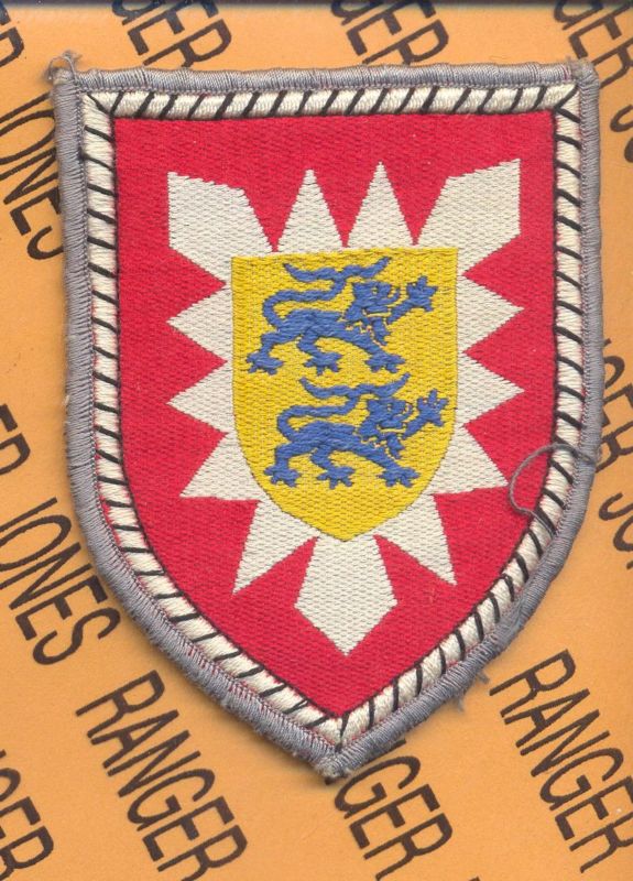 BRD BW GERMAN ARMY 6th Panzer Grenadier Bde Mech Infantry ~3.25" patch m/e
