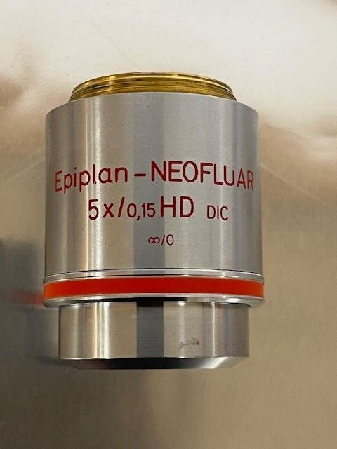ZEISS 5X/0,15 HD DIC EPIPLAN-NEOFLUAR MICROSCOPE OBJECTIVE 44 23 25