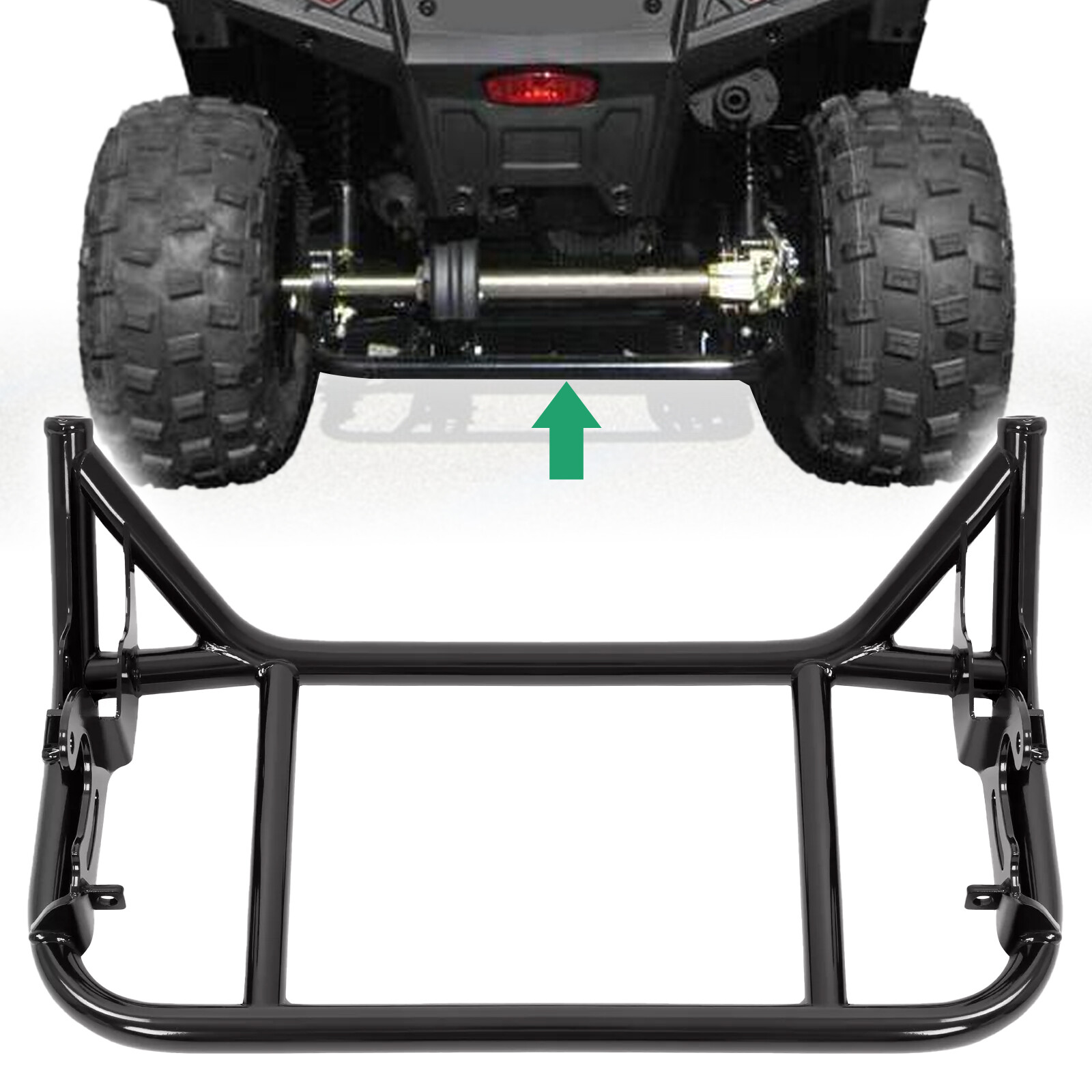 UTV Rear Swing Arm For Polaris RZR 170 2009-2021 Suspension Black Steel