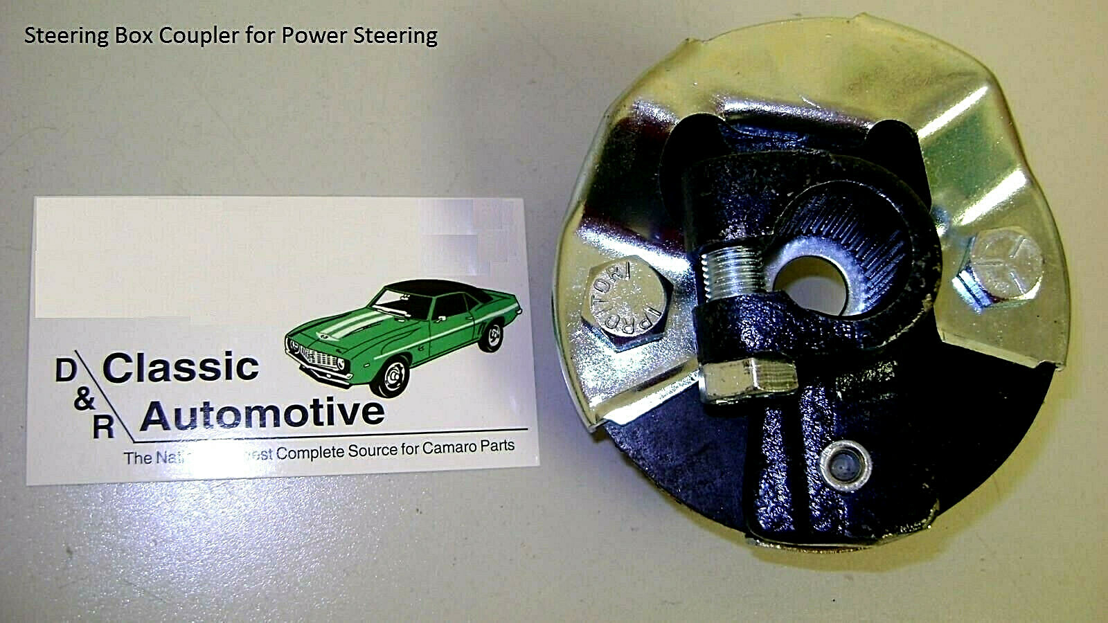 Power Steering Box Coupler 67-75 Rag Joint Camaro Firebird Nova GTO Lemans GS