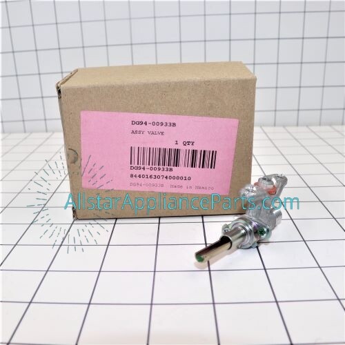 Samsung Surface Burner Valve (12K BTU Green) DG94-00933B
