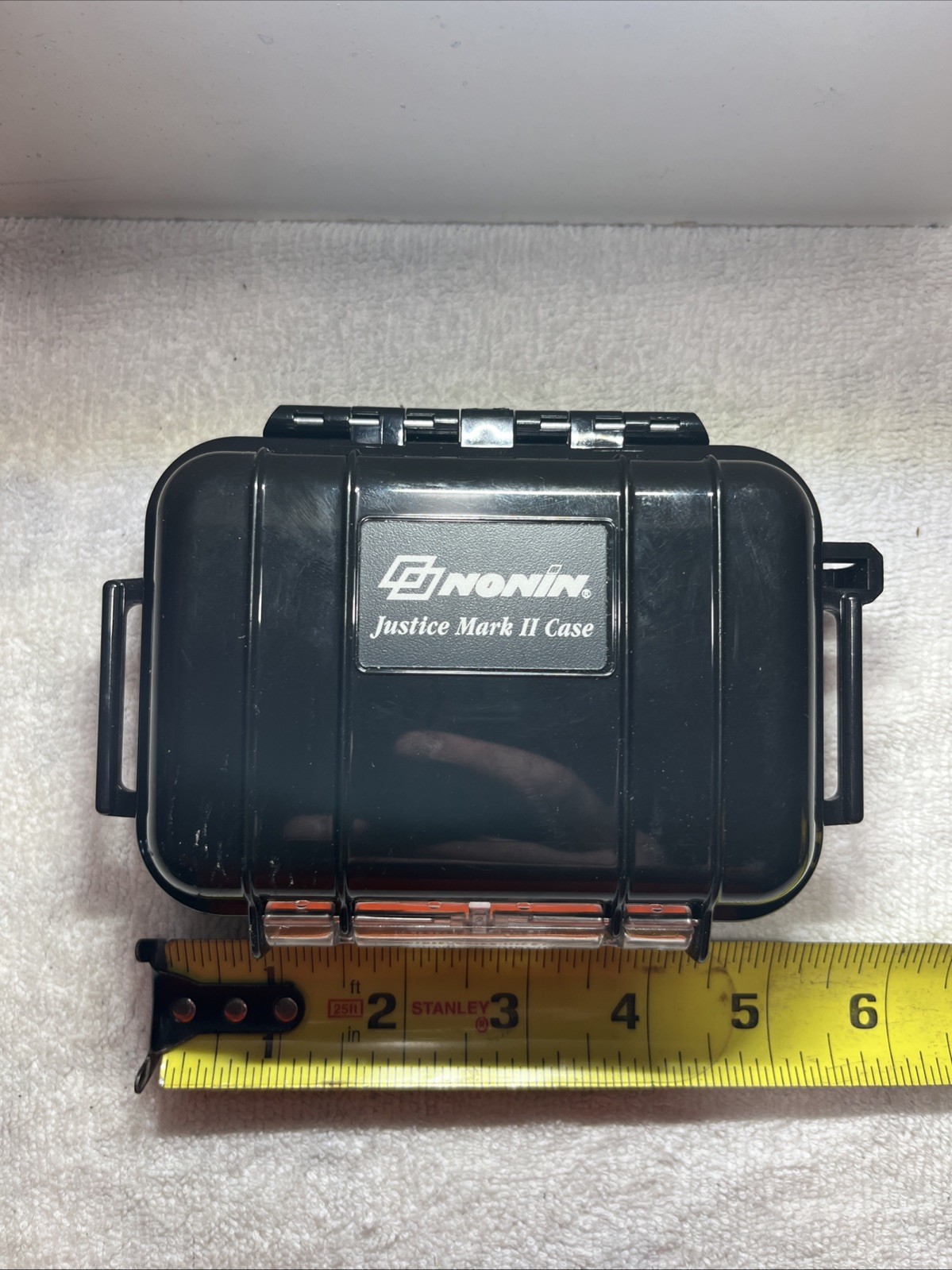 Nonin Justice Mark II Case/ 4.5 X3 / Used Good Condition/ Waterproof/Dustproof/