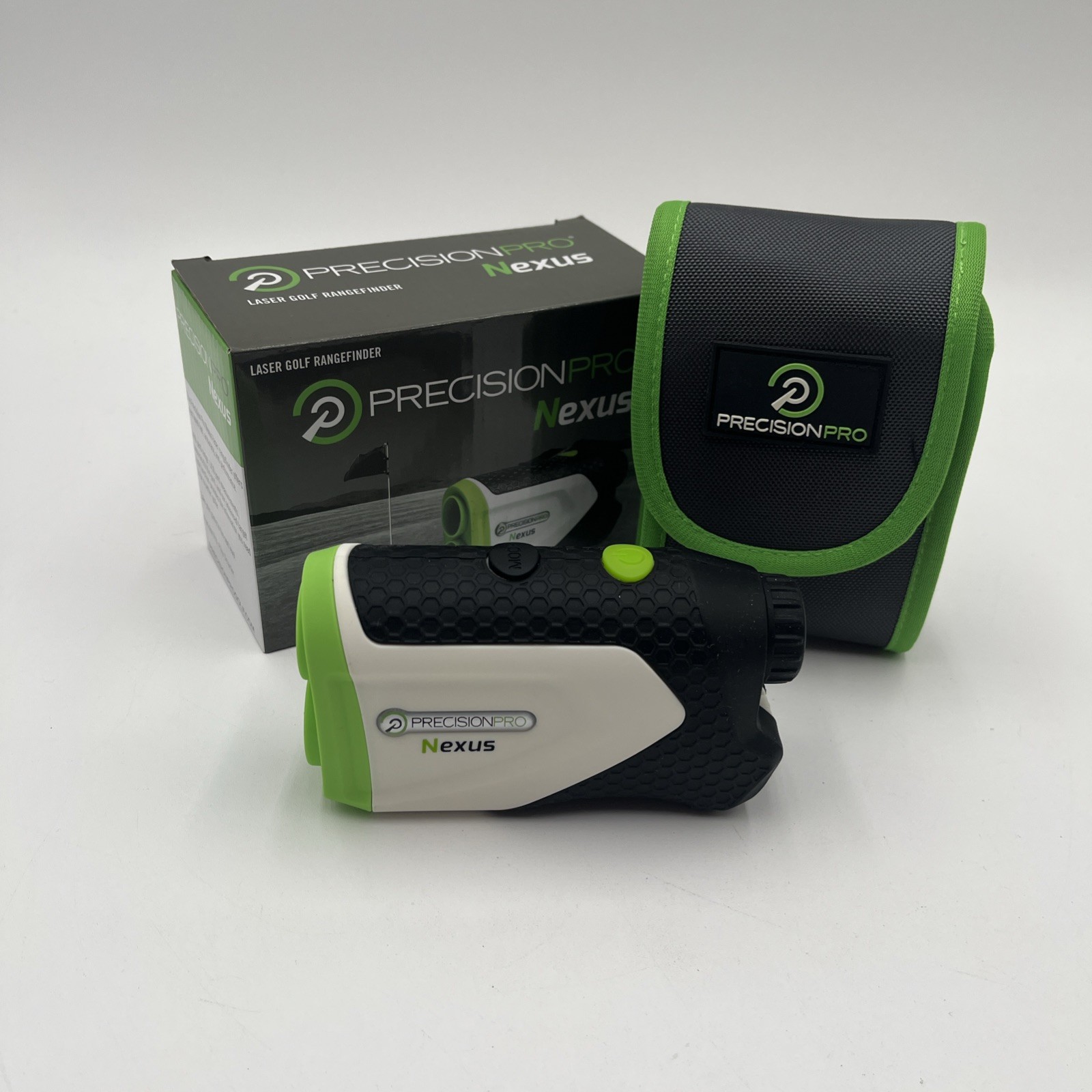Precision Pro Nexus Laser Golf Rangefinder w/ Case New Open Box