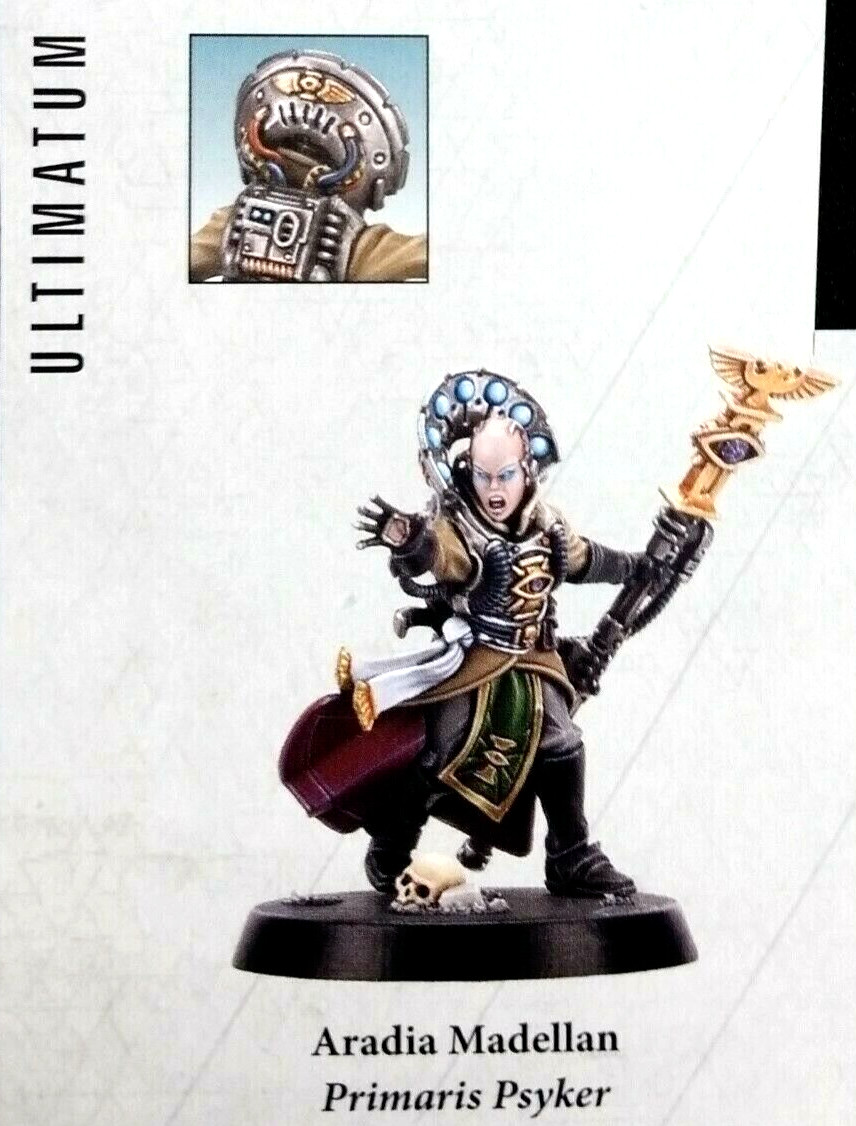 40K Primaris Psyker Arcadia Madellan Blackstone Fortress Escalation Warhammer