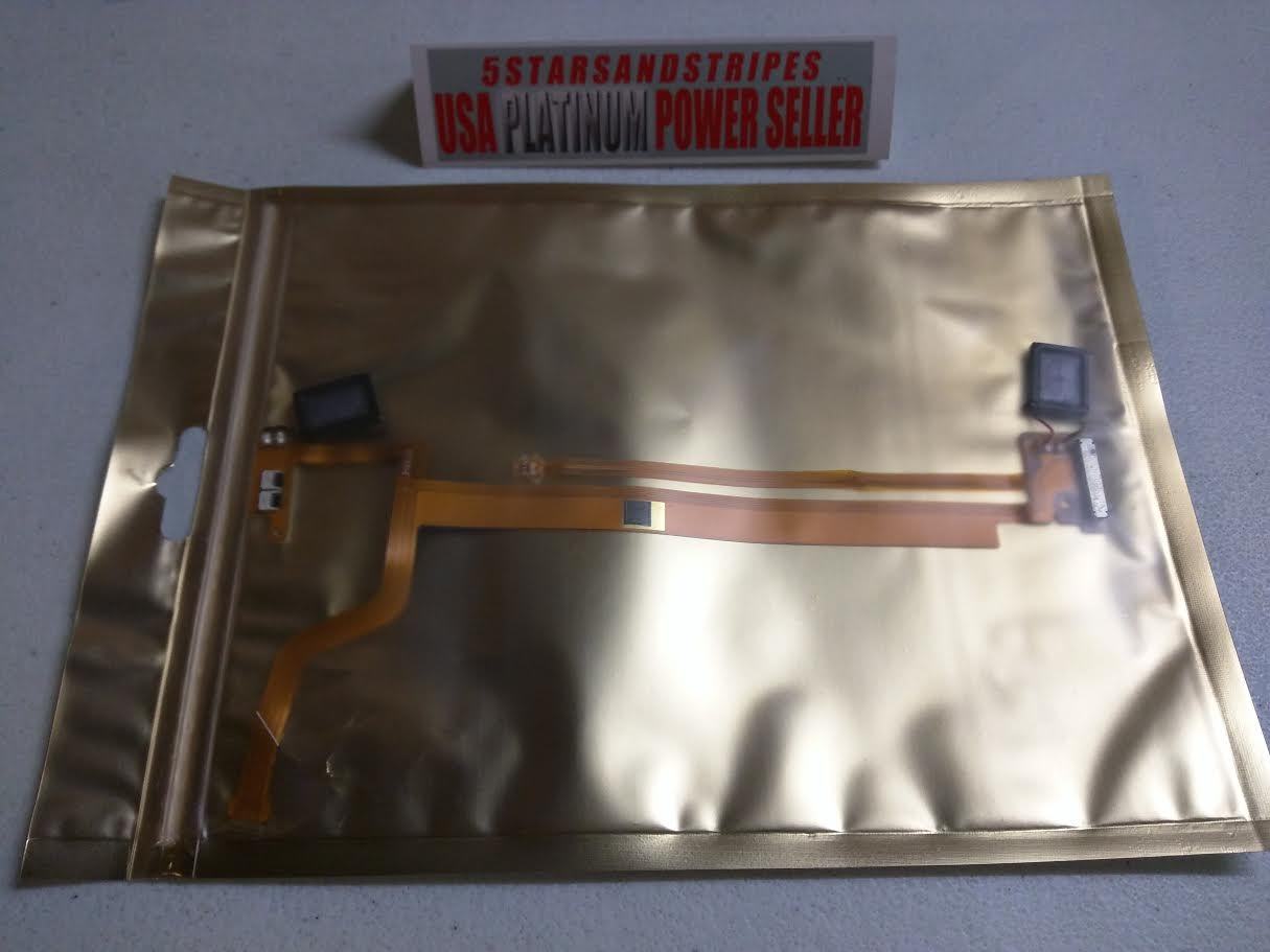 Nintendo 3DS XL Speaker Ribbon Cable Flex Wire Replacement Part - with Speakers!