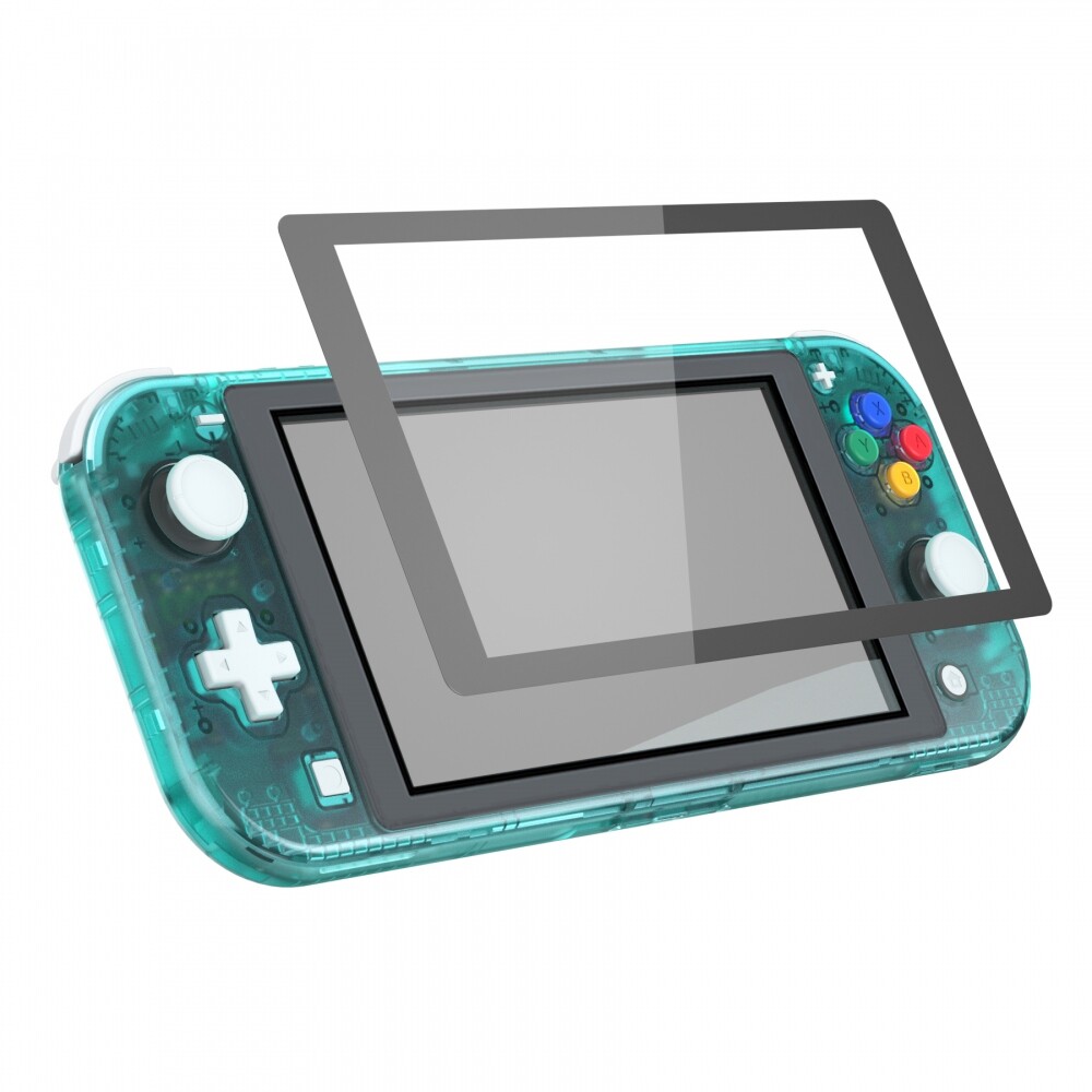 Emerald Green Replacement Shell Screen Protector Button for Nintendo Switch Lite