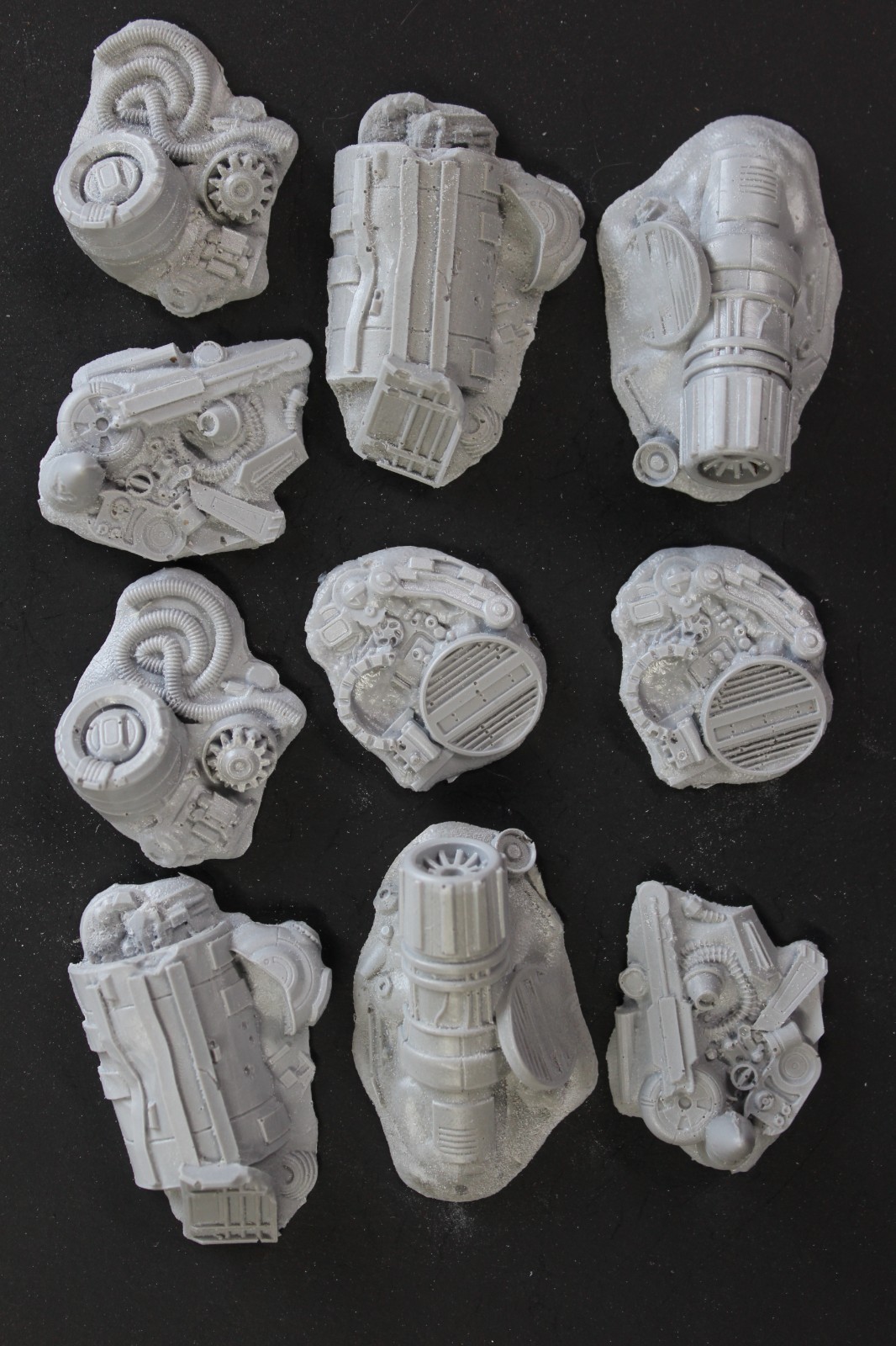 Lot Terrain 32mm Sci-Fi Scatter Terrain Collection