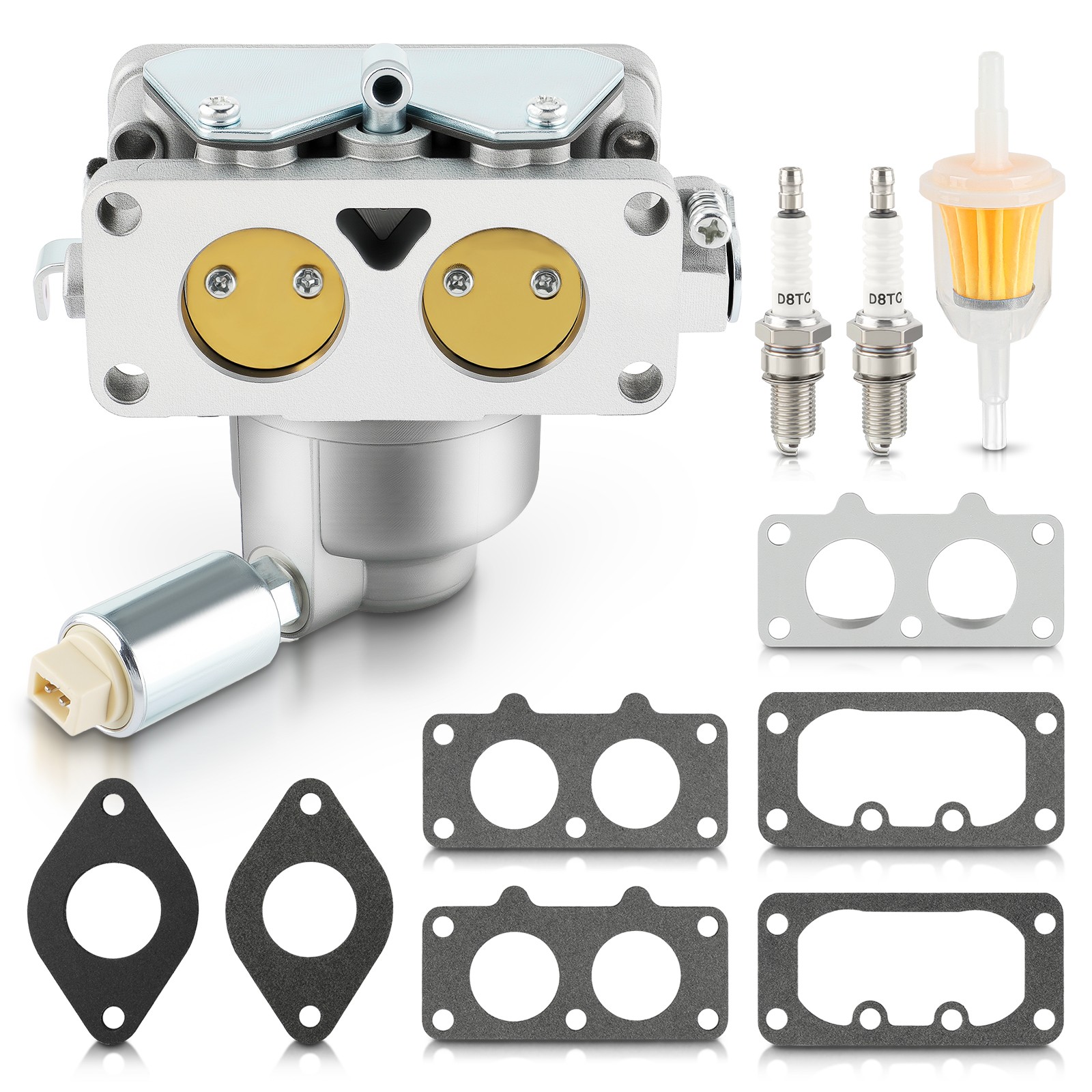Carburetor Carb w/ Gaskets for B&S 791230 699709 499804 intek V-Twin 20HP~25HP