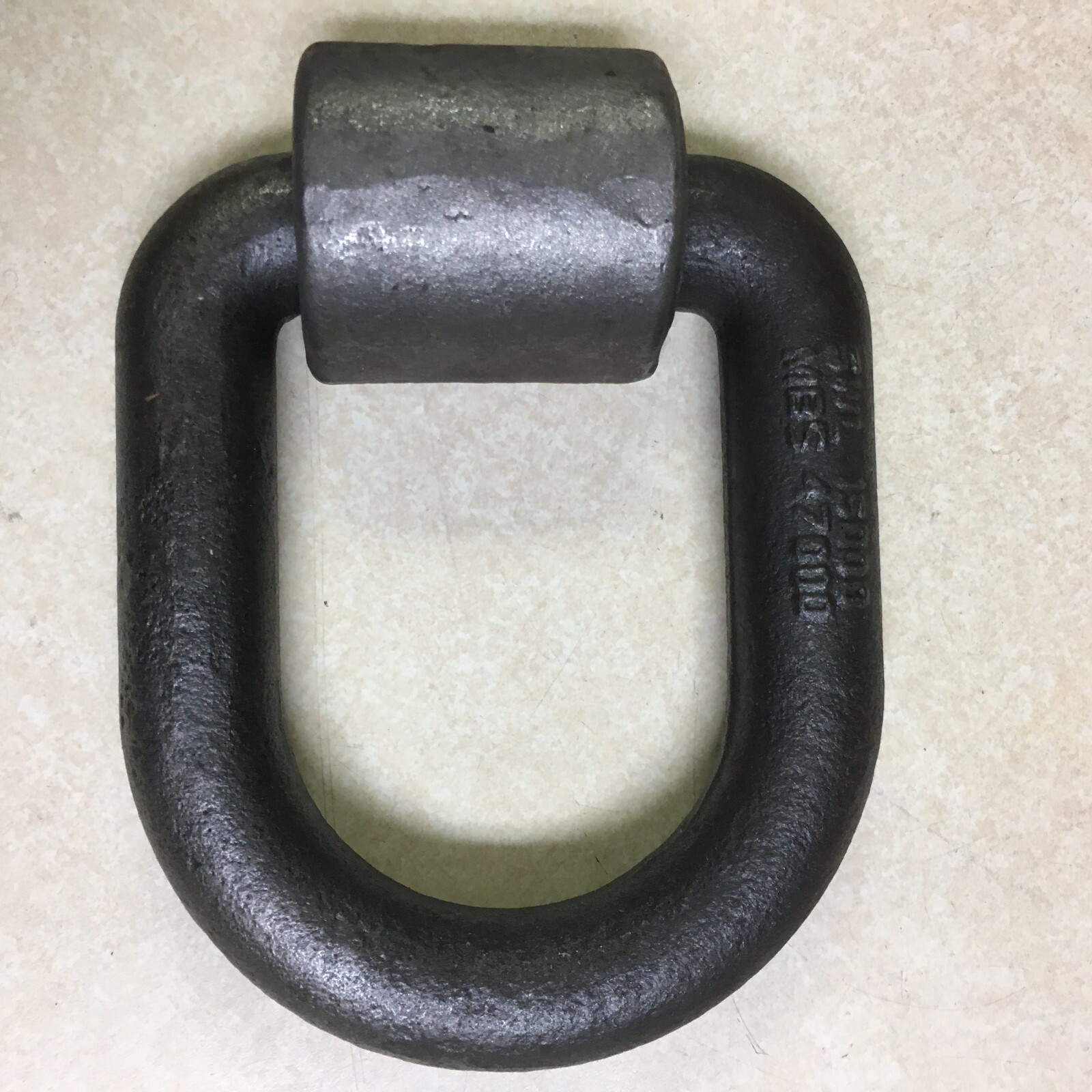 Weld On 1" Dia. D-Ring  Flatbed Trailer Heavy Duty Towing Tow Truck