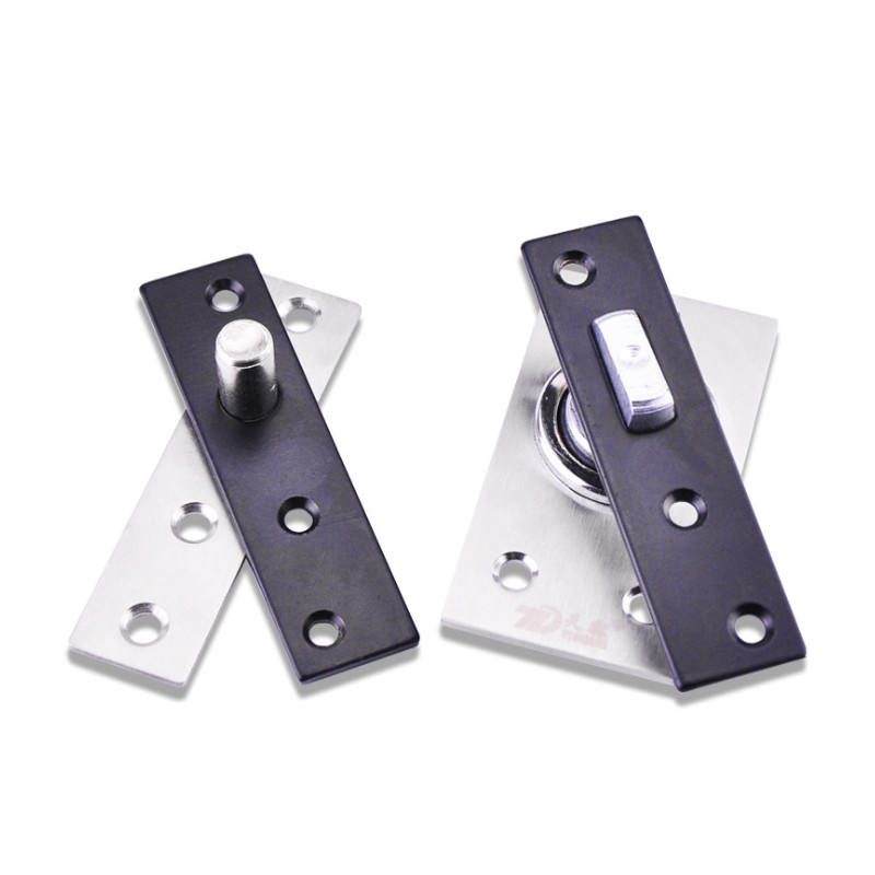 High Quality1 Set Stainless Steel Heavy Duty Hidden Door Hinges360°Rotating Door