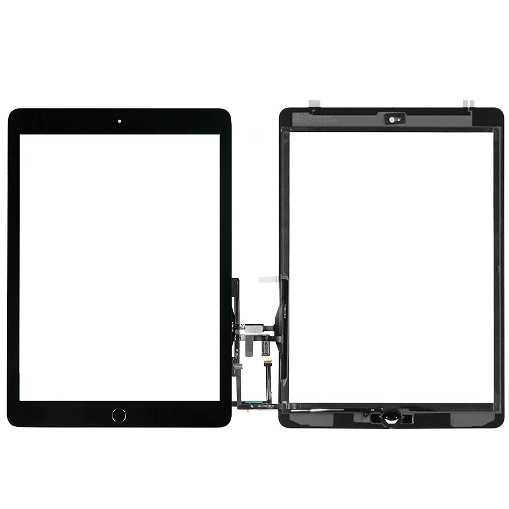 For iPad 2017 5th Gen A1822 A1823 Touch Panel Screen Replacement Home Button