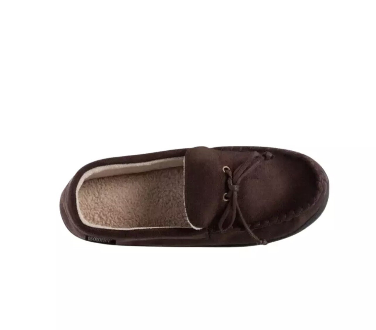Isotoner Signature Men's Memory Foam Microsuede Nigel Slippers SZ Medium 8-9
