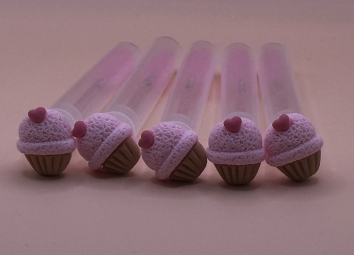 10 ct Mascara brushes, eyelash brushes, mascara wands with tube, lash spoolies
