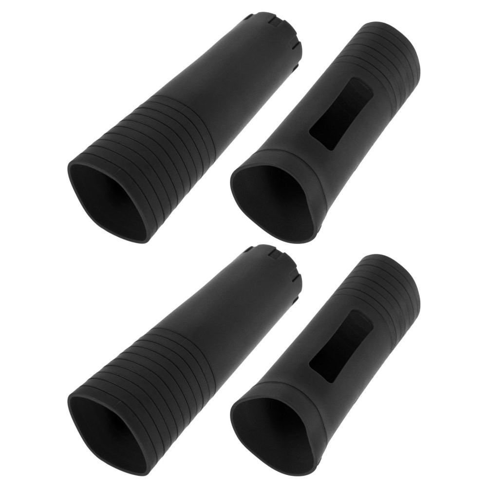 2 Sets Hand Microphone Elastic Sleeve Cordless Handheld Handle Cover