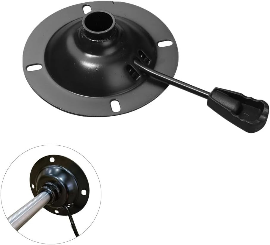 Heavy Duty Office Chair Tilt Mechanism Replacement Swivel Base Plate 5.5 inch...