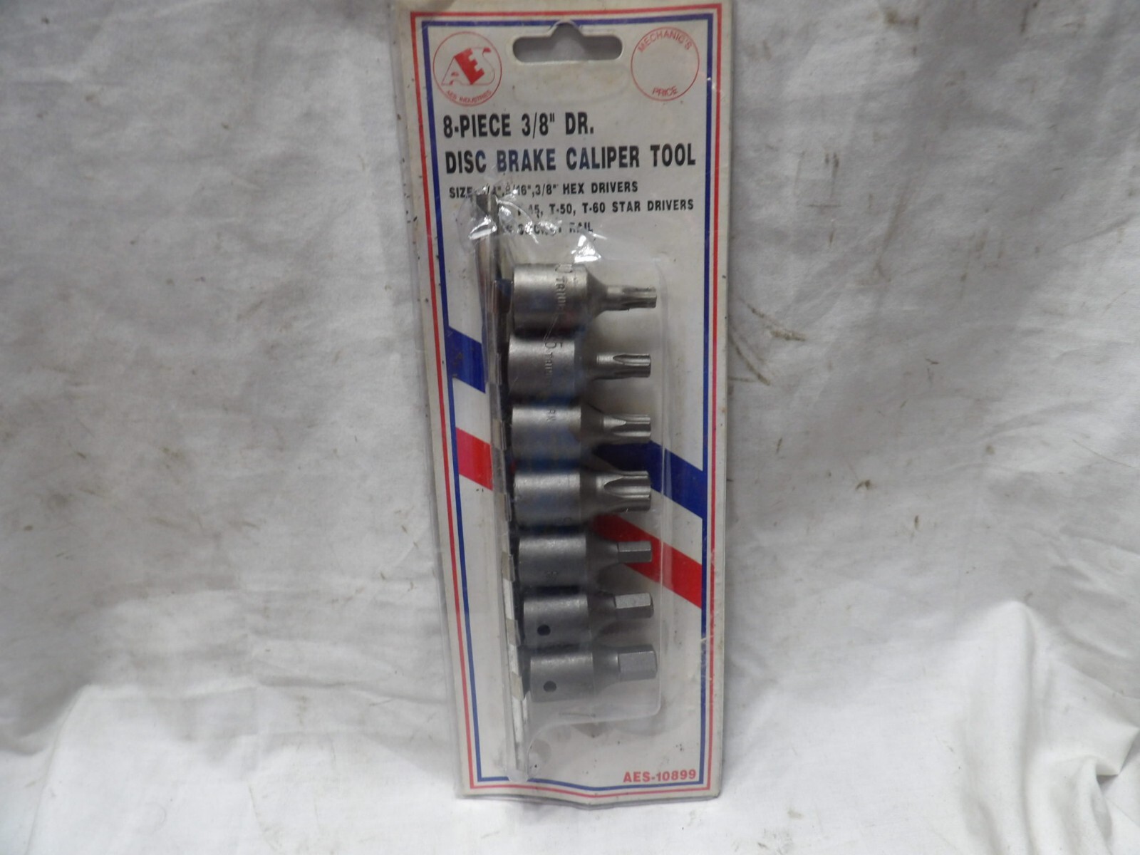 AES 8 pc. 3/8" Drive Disc Brake Caliper Tool AES-10899