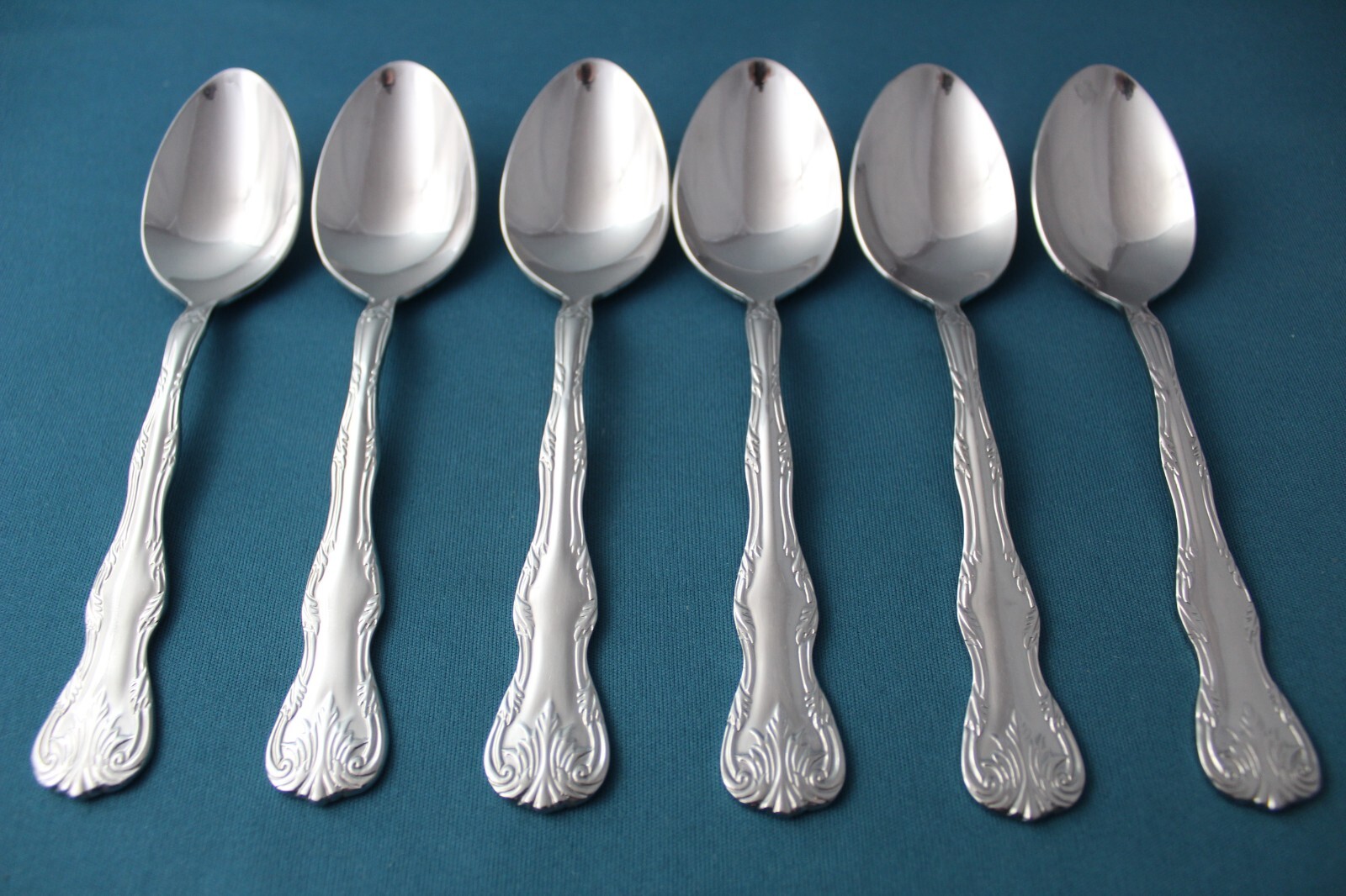 Reed & Barton Select VICTORIA Teaspoons (Set of 6) 18/10 China 6 1/2"