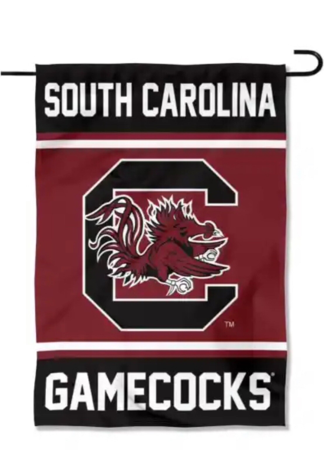 South Carolina Gamecocks  GARDEN FLAG 12” X 18” South Carolina Garden Flag