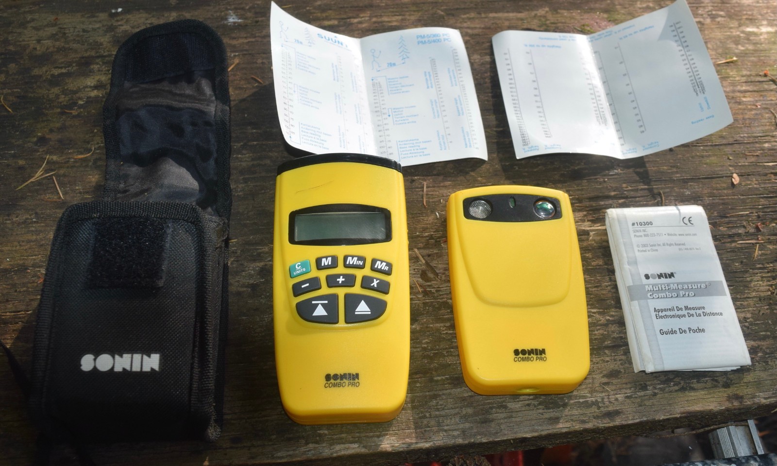 Sonin 10300 Multi-measure Combo Pro Electronic Distance Measuring Tool W/pouch