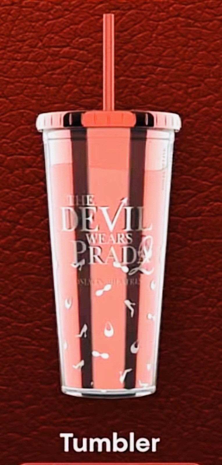 The Devil Wears Prada 2 Tumbler Red Cup