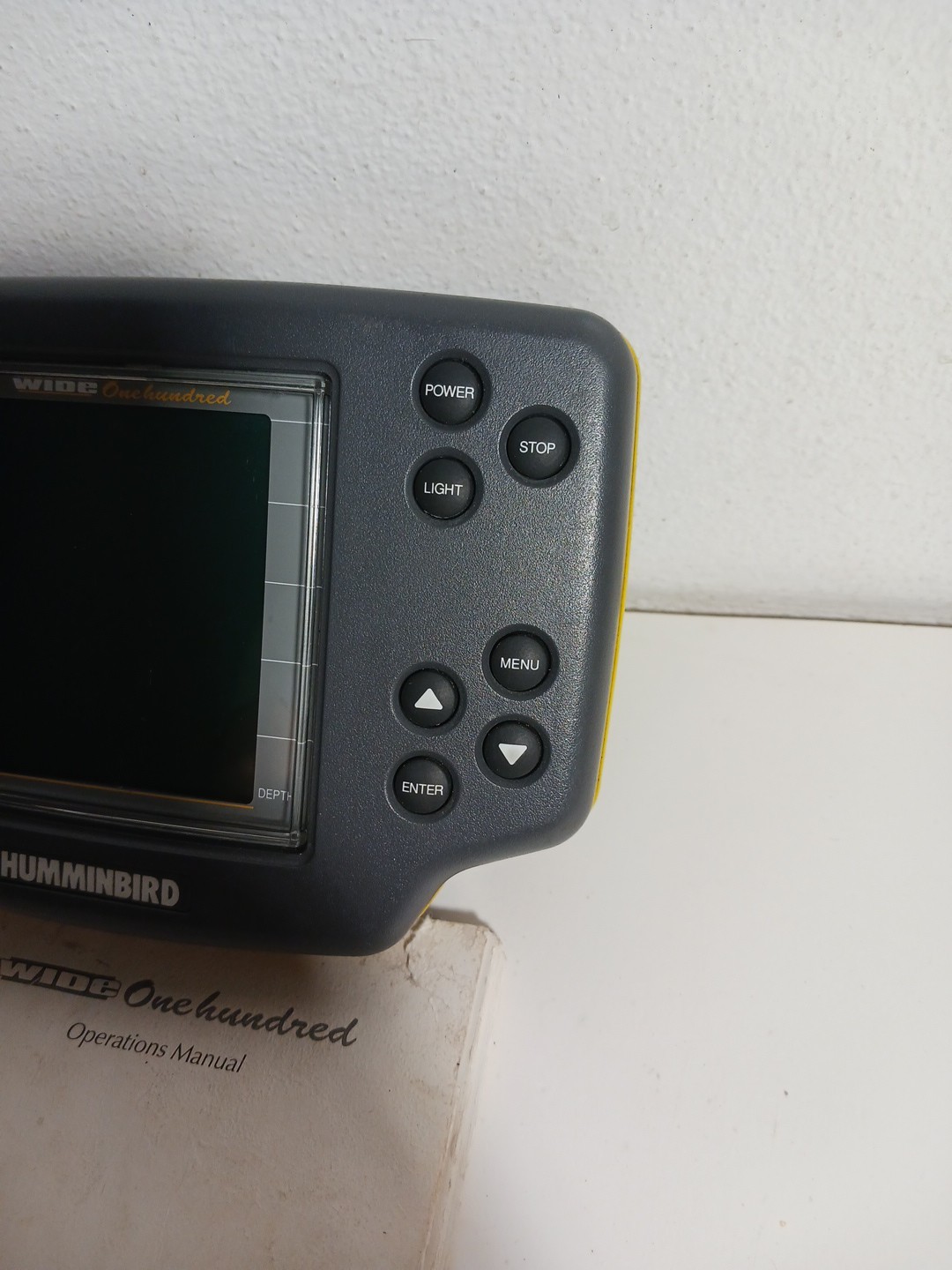 Hummingbird Wide 100 Fish Finder Untested