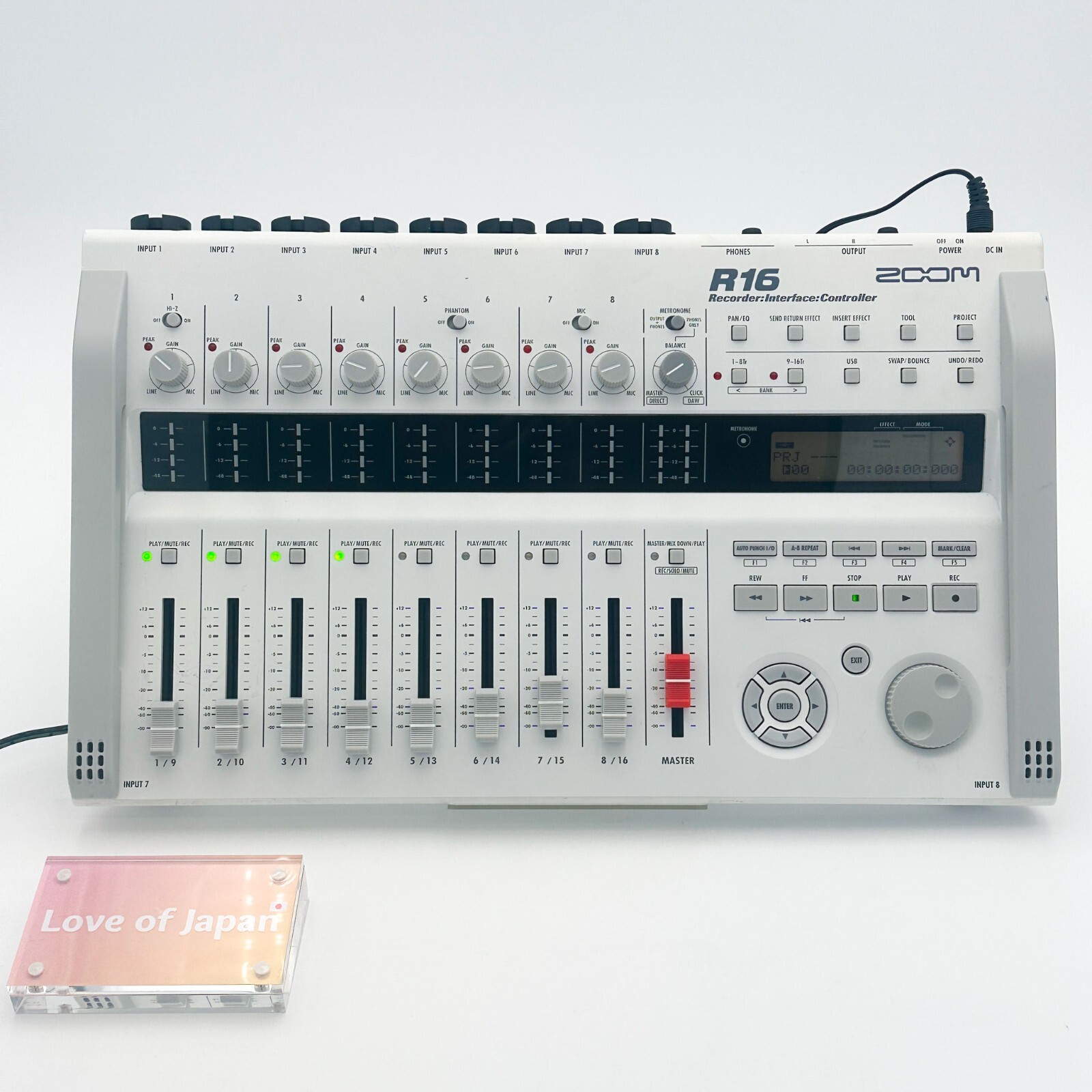 Zoom R16 Portable Multitrack Recorder Controller and Interface Good Condition