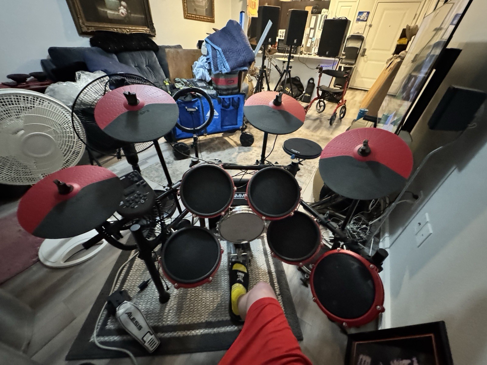 Kit has everything and $$ in extras, Alesis Nitro Digital Electronic Drum Kit