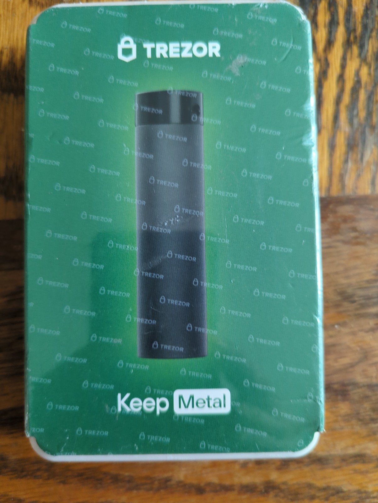 NEW Trezor Keep metal Hardware safe 20 word backup