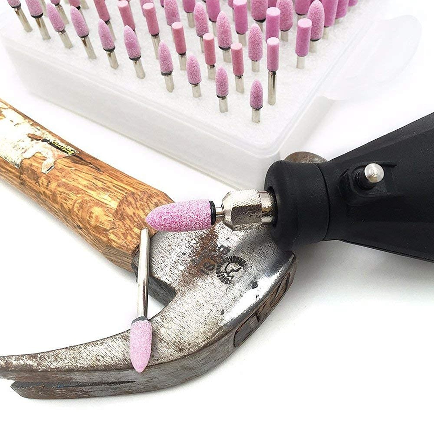 𝐋𝐮𝐨 𝐤𝐞 100 Pcs Rotary Grinding Stone - 1