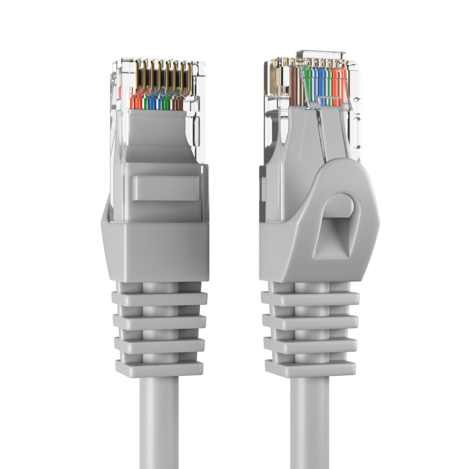 Cables Direct Online Cat6 200FT Network Ethernet Patch Cable, 200ft, Gray