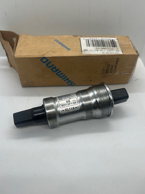Vtg Shimano UN54 68 x 118 English Square Taper Bottom Bracket Road Bike Mountain