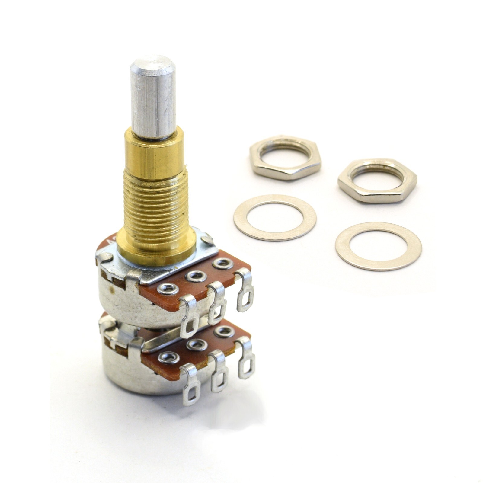 Alpha Potentiometer A25K Concentric Stacked Dime Size Pot