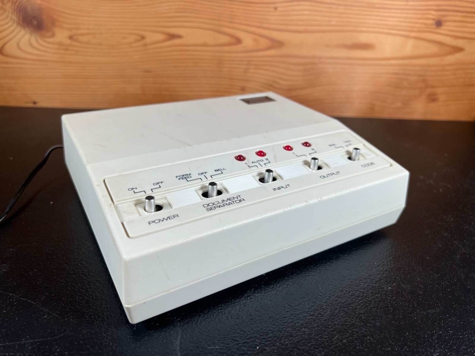 Vintage Radio Shack Tandy Printer Interface Selector 2 Parallel #26-2820