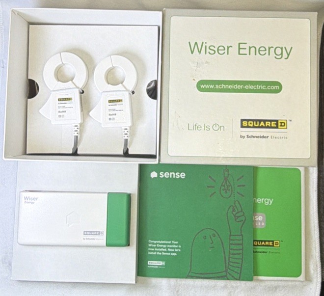 Square D Wiser Energy Smart Home Monitor WISEREM Model WM3 - NEW OPEN BOX
