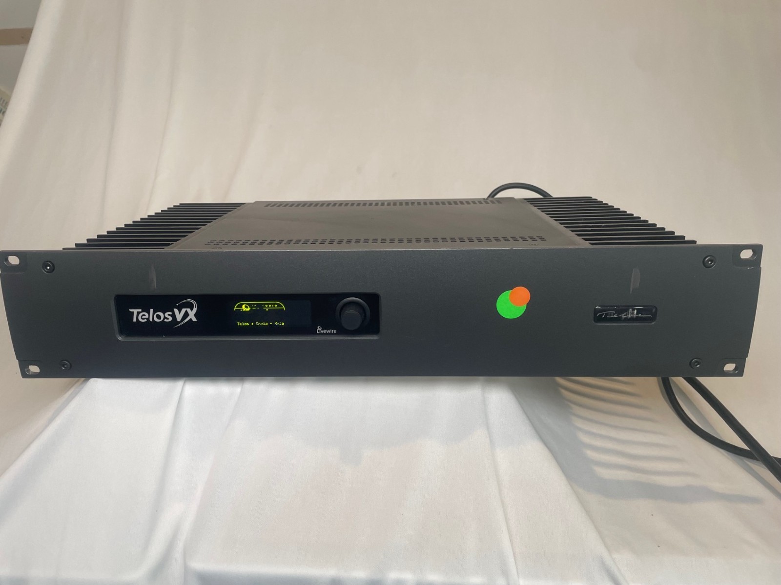 Telos Livewire Fanless VX Engine with (2) V-Set 12 phones-Nice-ProSoundUniverse.