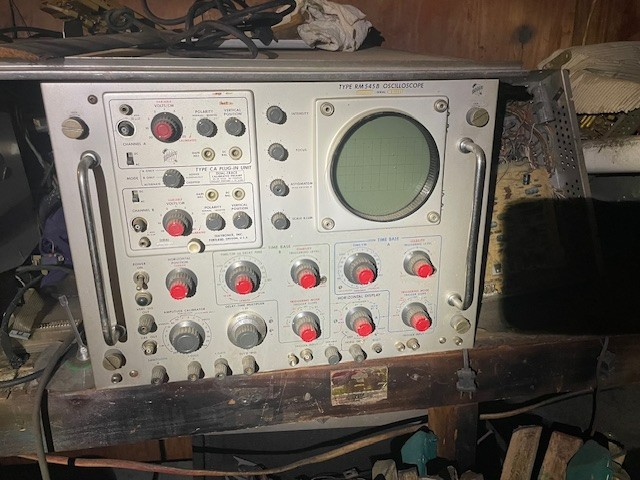 VINTAGE TEKTRONIX TYPE RM 545B OSCILLOSCOPE
