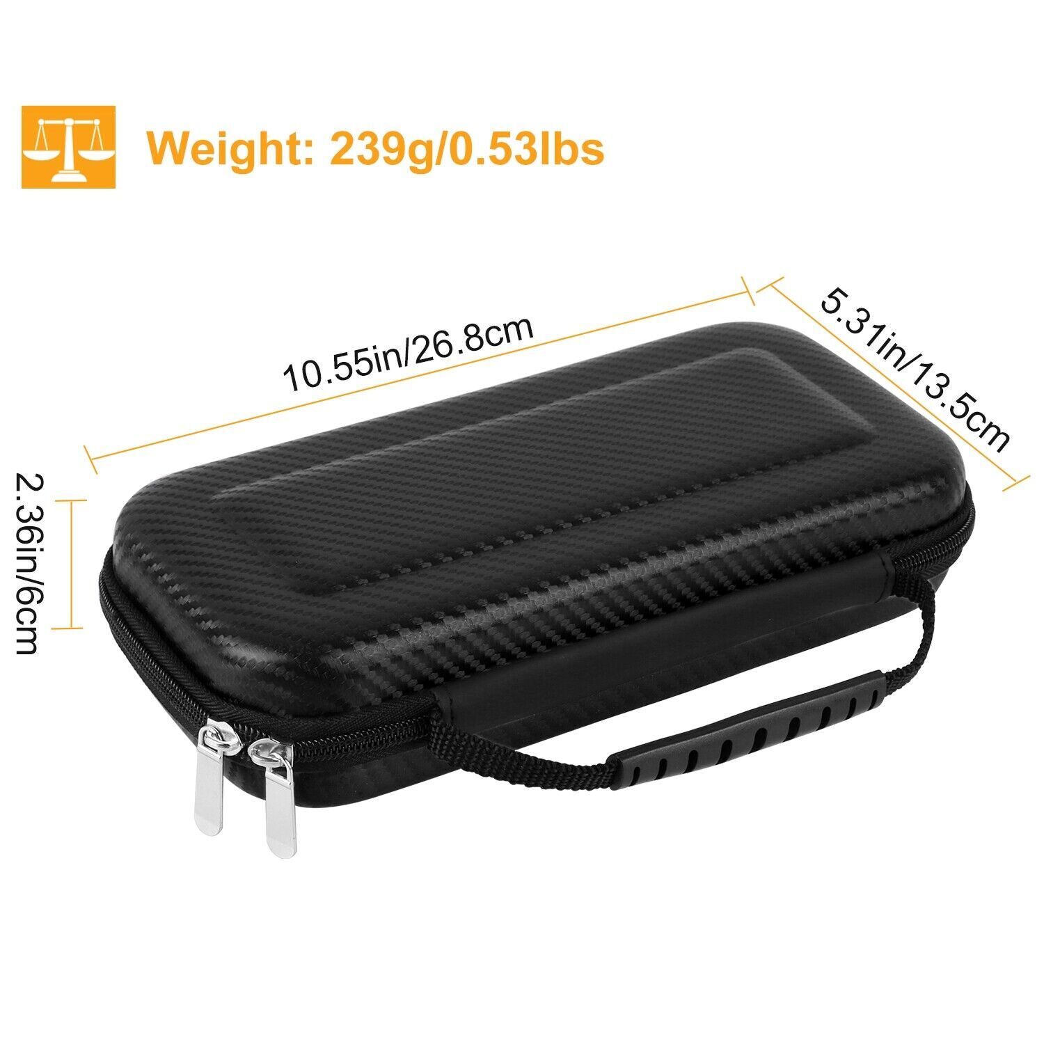 Carry Case for Nintendo Switch Console Protective Hard EVA Case Shell Pouch Case