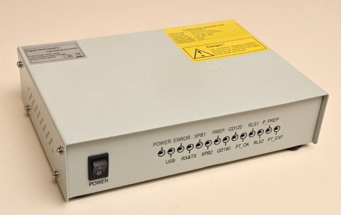 E-COM EDRS-2000B DR Operating Console USB X-Ray Sync Box for Toshiba/CPI DROC SW