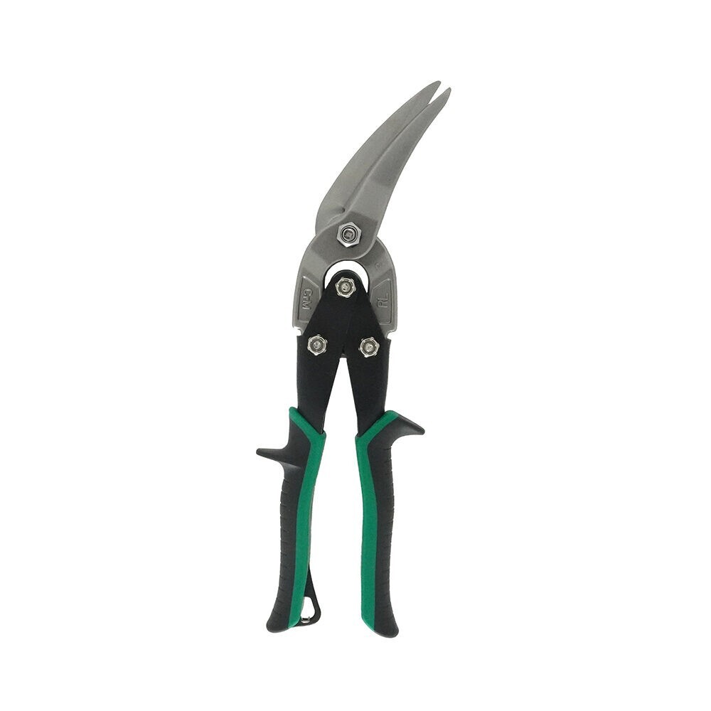 Malco AV73 Long Cut AVs Metal Cutting Snip Right Offset 2-1/4" Cut Length- Green