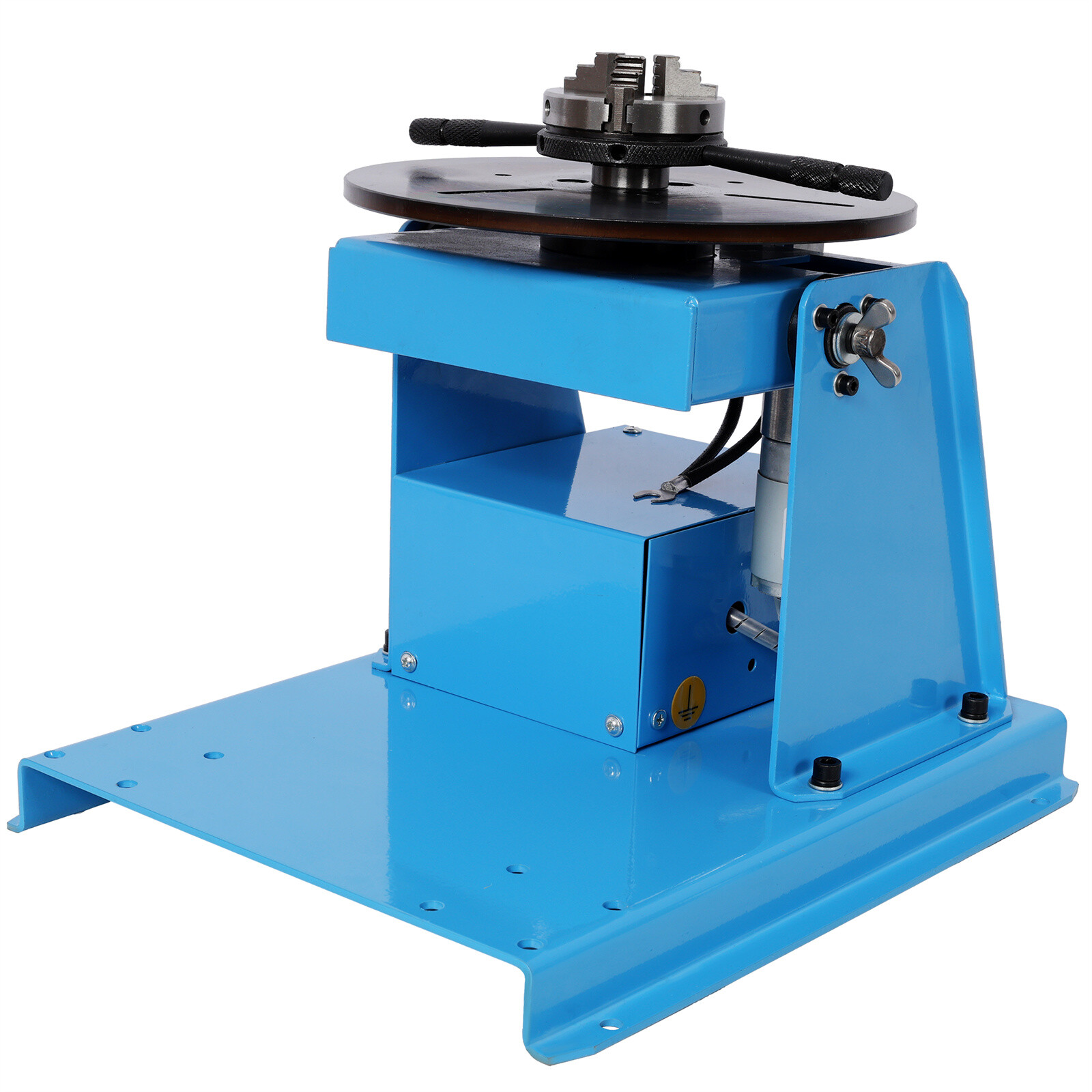 22LBS Rotary Welding Positioner 0-90° Welding Positioning Turntable Table