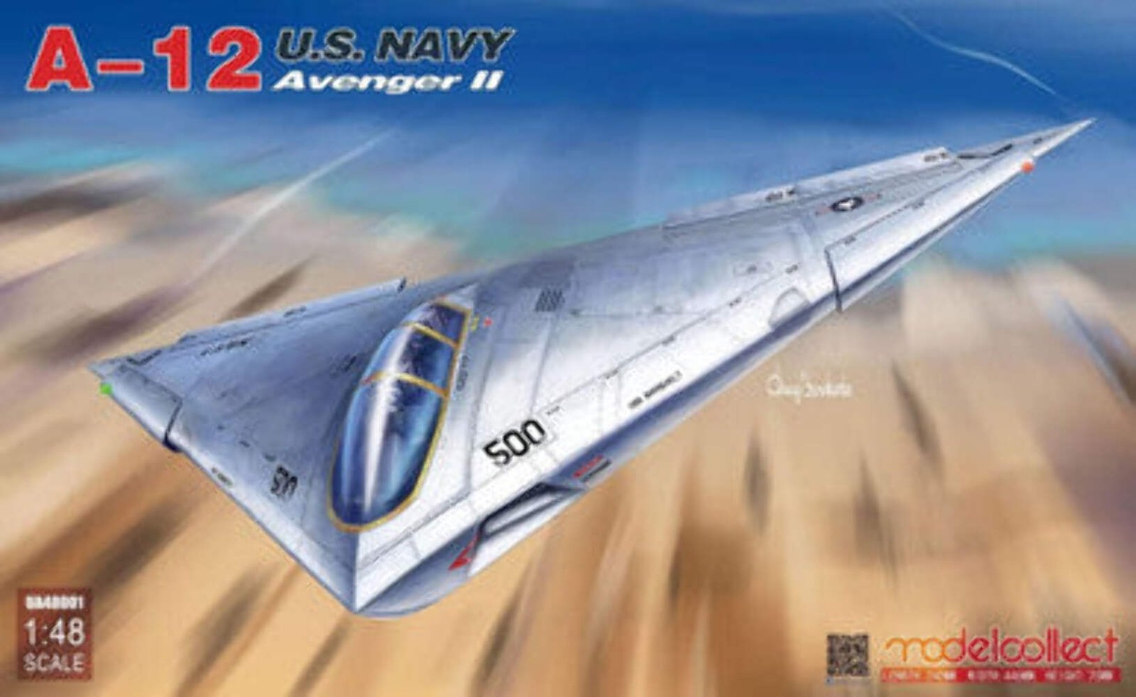 1/48 Modelcollect A-12 US Navy Avenger II Plastic Model Kit