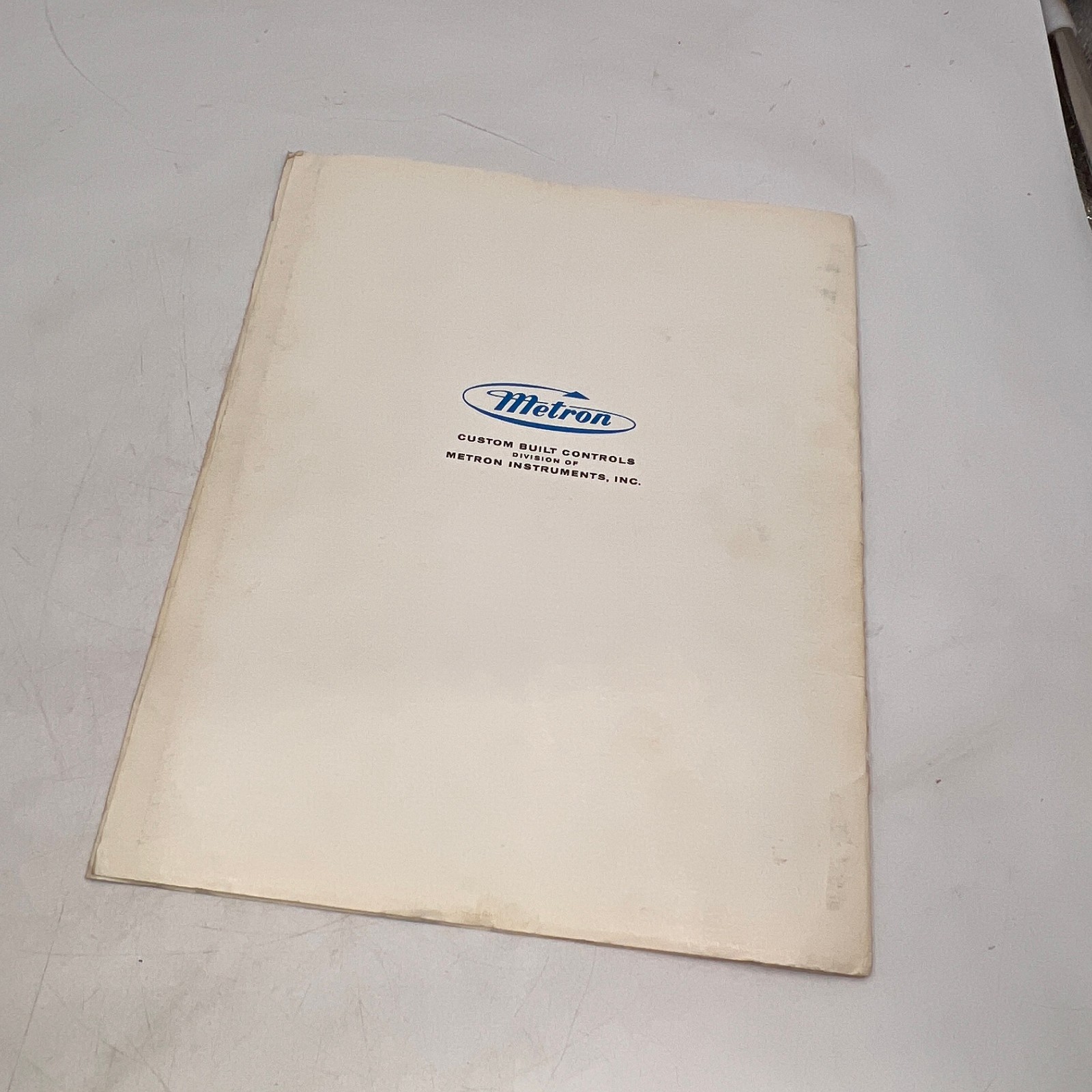 Metron MANUAL for FD2-J Engine Driven fire pump controllers *MANUAL ONLY*