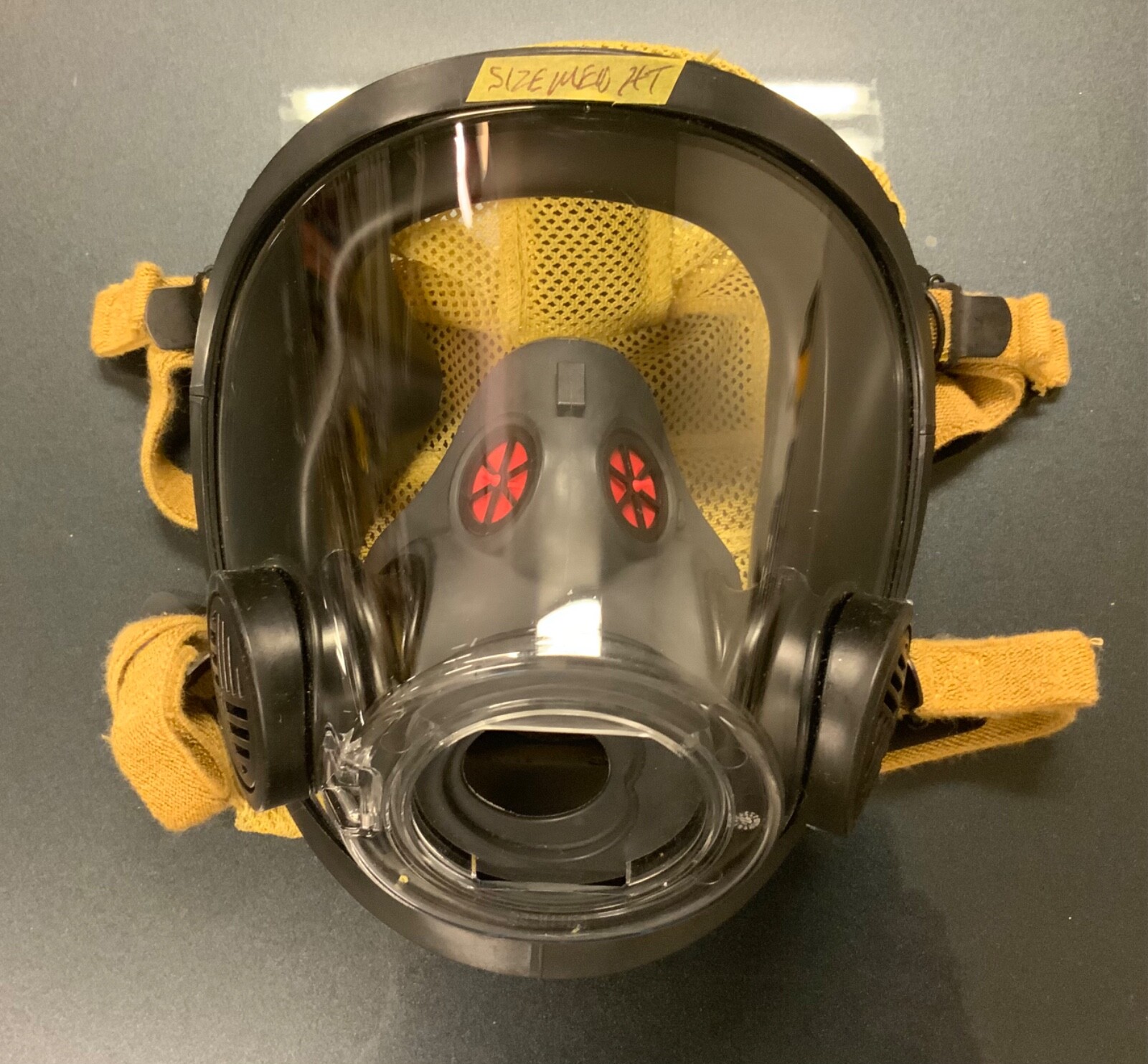Scott AV-3000 HT Mask w/KEVLAR NETTING Firefighter SCBA AIR PAK MASK Size Medium