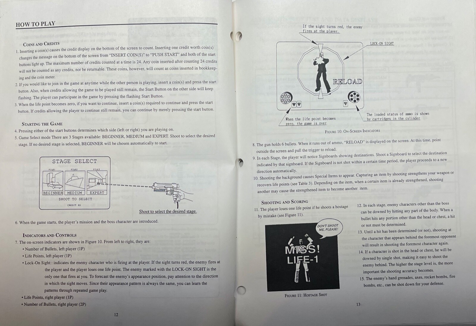 VIRTUA COP 2 UPRIGHT SERVICE MANUAL