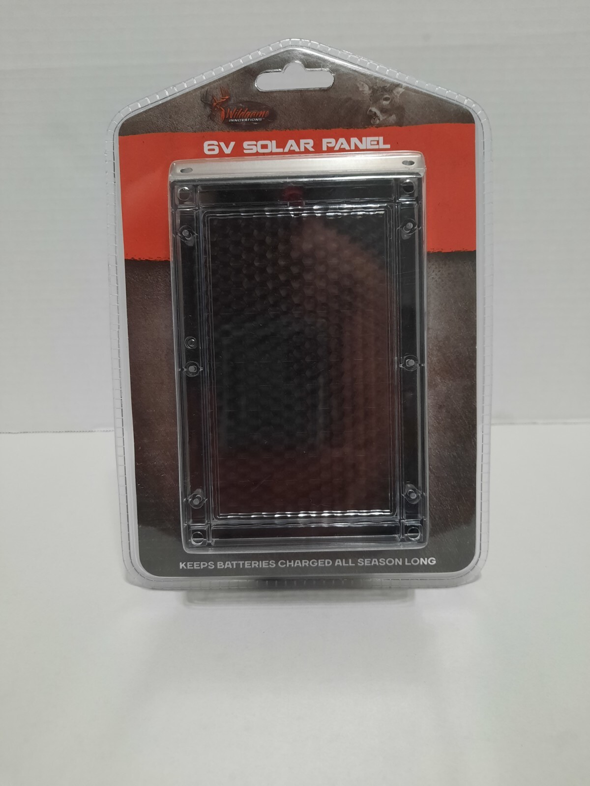 Wildgame Innovations 6V Solar Panel Battery Charger for Game Feeder New