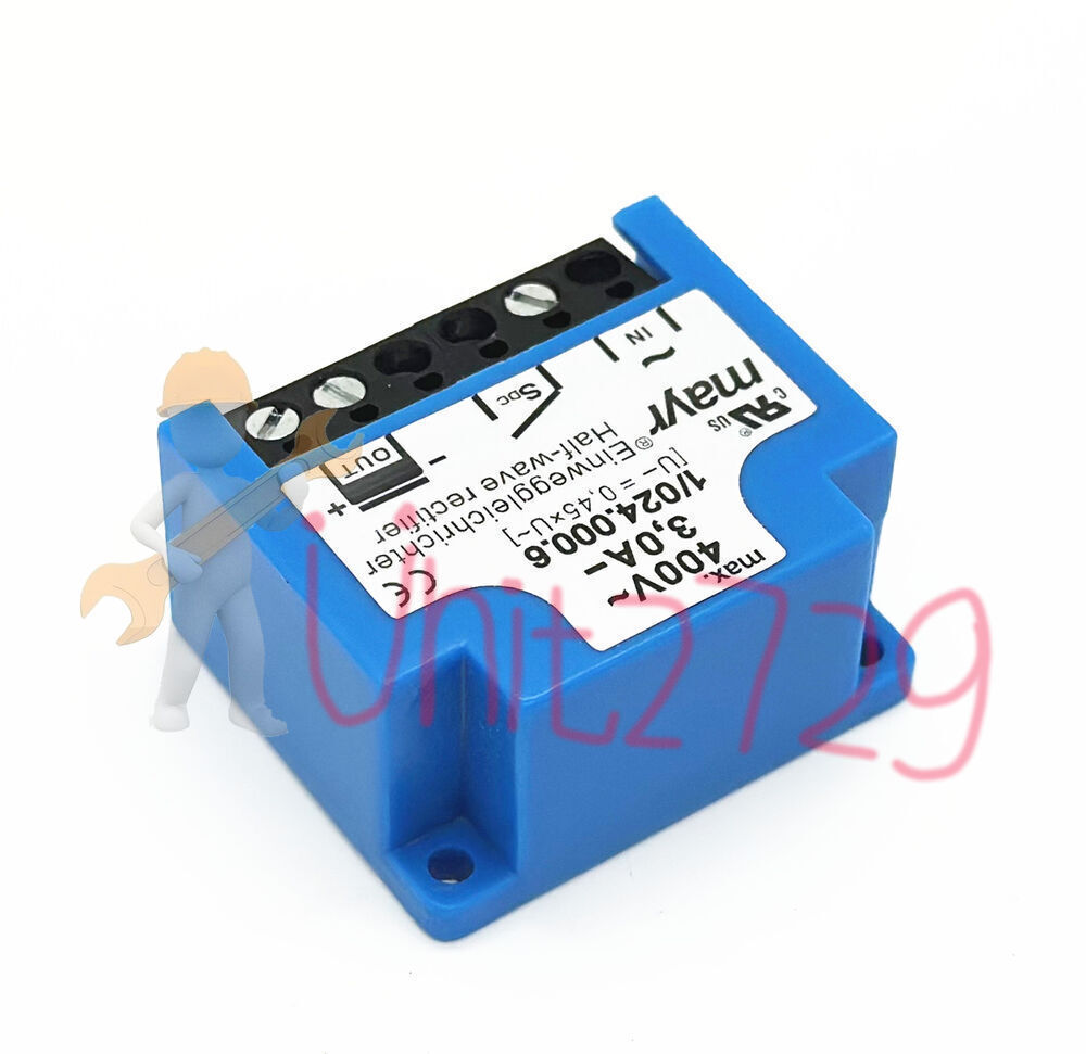 1PC For motor brake rectifier module 1/024.000.6 400V 3A~