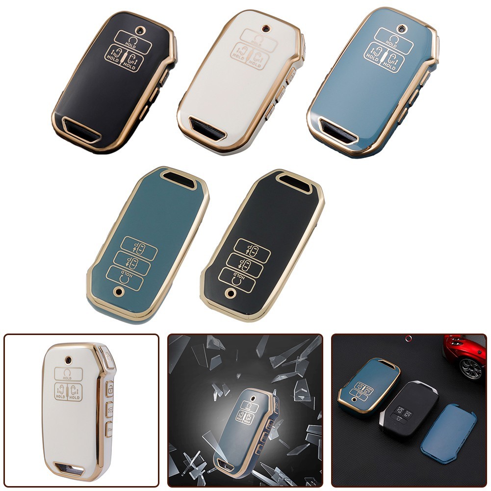 for For Tpu Car Key Shell for Kia Models Direct Installation No Tools Needed