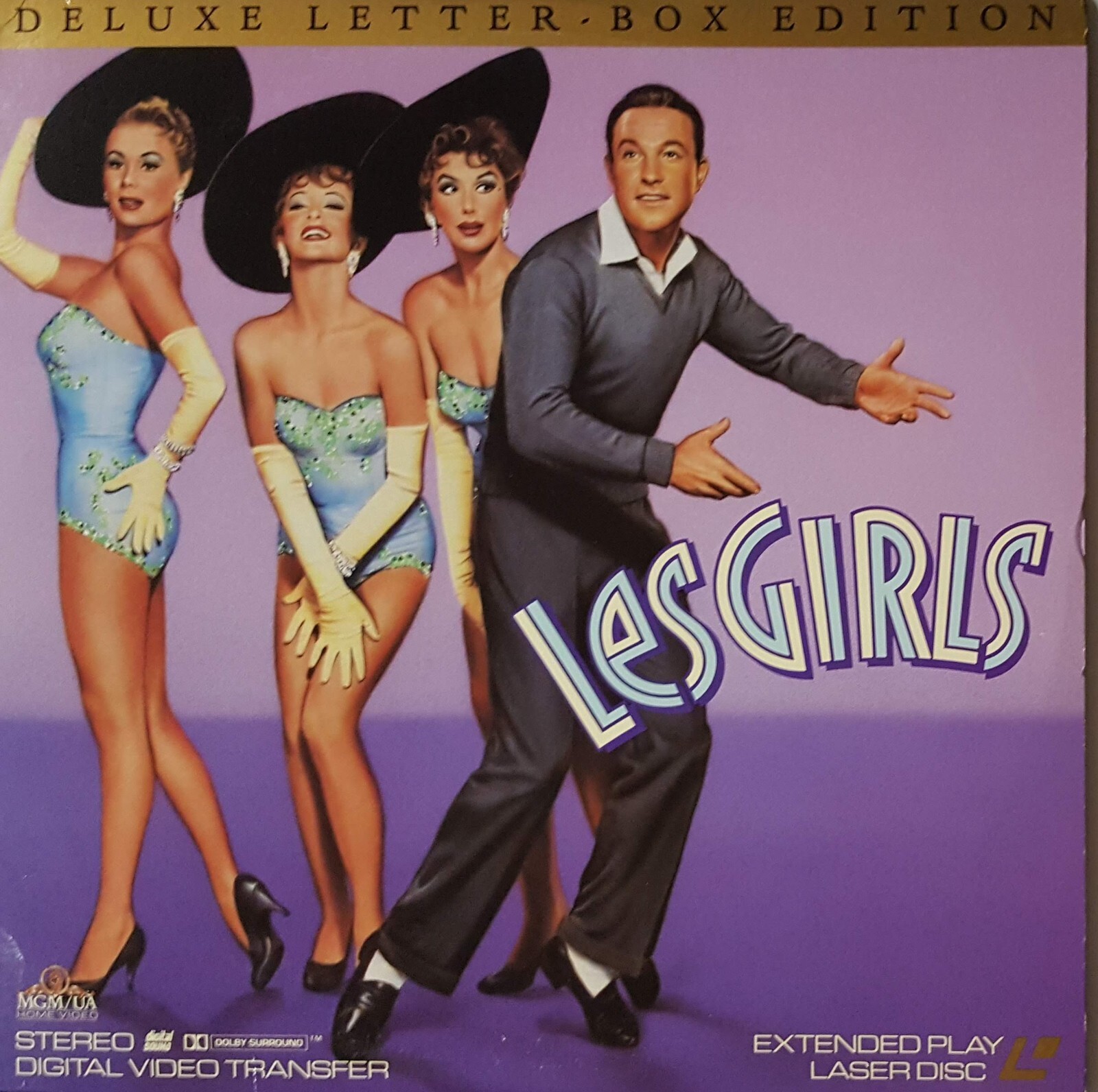 LES GIRLS: Gene Kelly, Mitzi Gaynor (Laserdisc, MGM 1957) Comedy, Musical